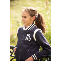 Felpa Pénélope University Marine / bianco sporco Blu marino