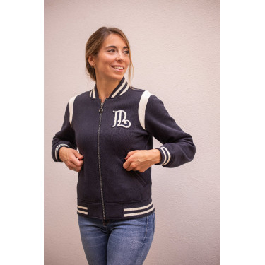 Felpa Pénélope University Marine / bianco sporco Blu marino