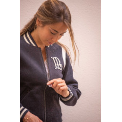 Felpa Pénélope University Marine / bianco sporco Blu marino