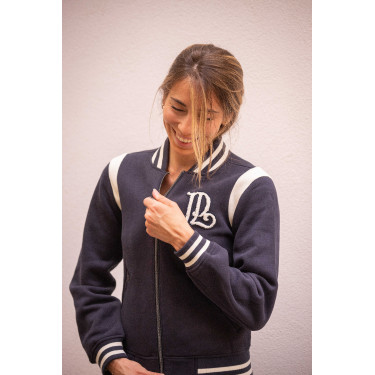 Felpa Pénélope University Marine / bianco sporco Blu marino