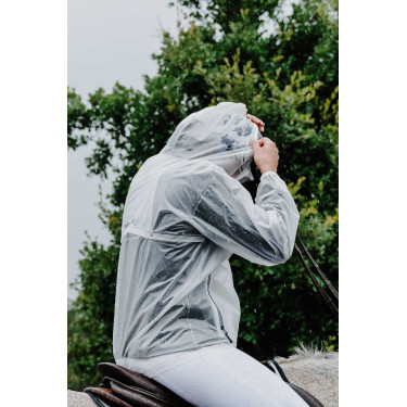 Impermeabile Equithème Saigon Trasparente Impermeabile Equithème Saigon Trasparente