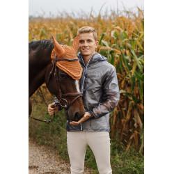 Impermeabile Equithème Saigon Grigio Impermeabile Equithème Saigon Grigio