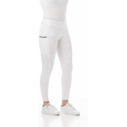 Pantaloni Riding World Agadir bambino Bianco Pantaloni Riding World Agadir bambino Bianco