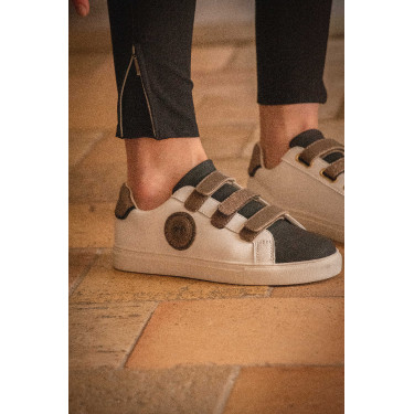 Sneackers Pénélope Galassia Bianco / nero