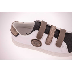 Sneackers Pénélope Galassia Bianco / nero