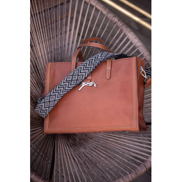 Borsa Pénélope Romane Cognac Marrone