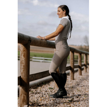 Pantaloni Equithème Queen donna Talpa Marrone