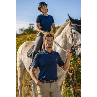 Polo Equithème Eric Blu navy Polo Equithème Eric Blu navy