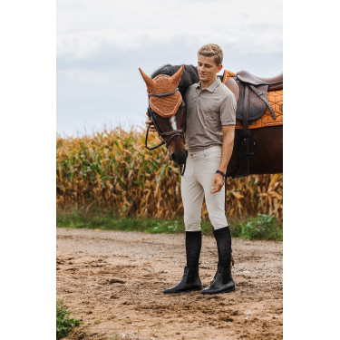 Polo Equithème Eric Talpa Marrone Polo Equithème Eric Talpa Marrone
