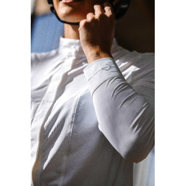 Camicia Equithème Julia Bianco