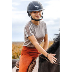 T-shirt Equithème Marion Talpa Marrone