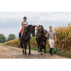 T-shirt Equithème Marion Talpa Marrone