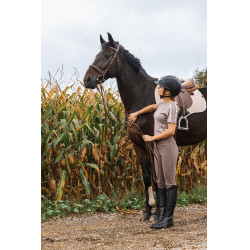 T-shirt Equithème Marion Talpa Marrone