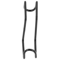 Porta-briglia corto Hippotonic con ganci Nero