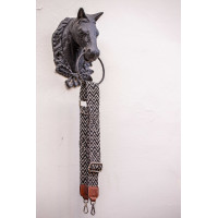 Tracolla Pénélope Nero / écru