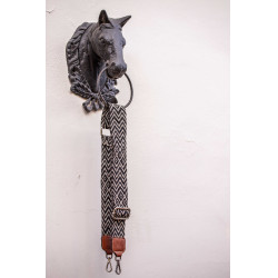 Tracolla Pénélope Nero / écru