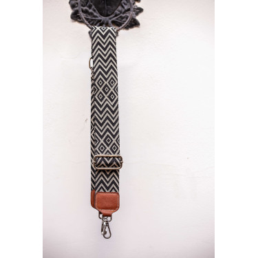 Tracolla Pénélope Nero / écru