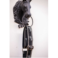 Tracolla Pénélope Logo Nero / écru