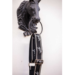 Tracolla Pénélope Logo Nero / écru Tracolla Pénélope Logo Nero / écru