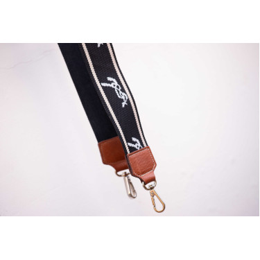 Tracolla Pénélope Logo Nero / écru Tracolla Pénélope Logo Nero / écru