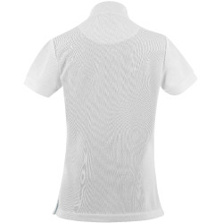 Polo in mesh Equithème Betty Bianco Polo in mesh Equithème Betty Bianco