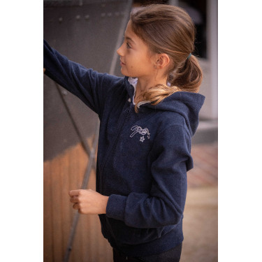 Felpa Eden di Pénélope Capu Towel Blu navy