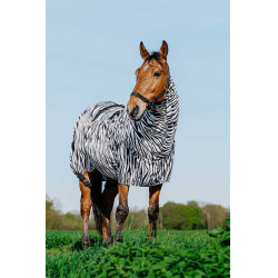 Camicia anti-eczema zebra Riding World Zebra nero / bianco Motivi