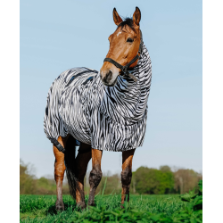 Camicia anti-eczema zebra Riding World Zebra nero / bianco Motivi Camicia anti-eczema zebra Riding World Zebra nero / bianco Motivi