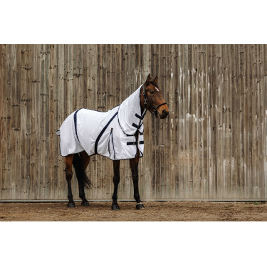 Camicia Equithème Mesh combo Bianco Camicia Equithème Mesh combo Bianco