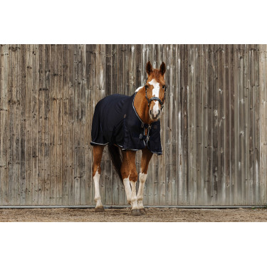 Camicia Equithème Micro mesh Blu navy Camicia Equithème Micro mesh Blu navy