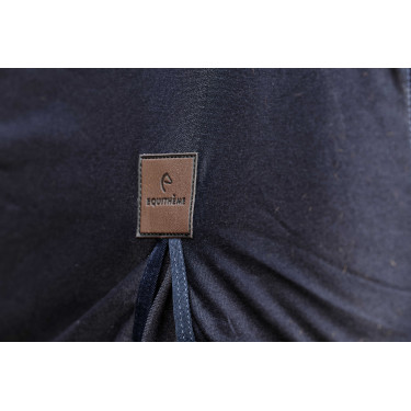 Camicia Equithème Micro mesh Blu navy Camicia Equithème Micro mesh Blu navy