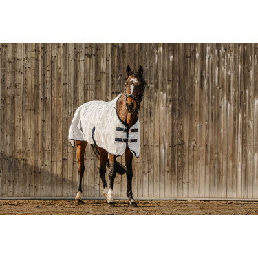 Camicia in PVC Equithème Anti UV Bianco