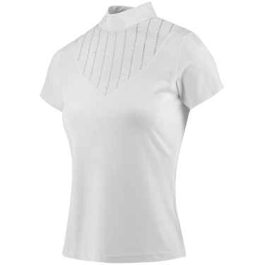 Polo Equithème Funza Maniche corte Bianco