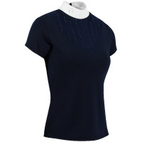 Polo Equithème Funza Maniche corte Blu navy