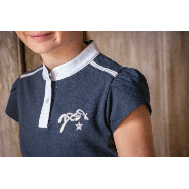 Polo Evrim Eden by Pénélope Blu navy