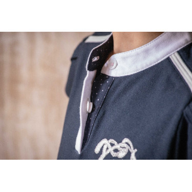 Polo Evrim Eden by Pénélope Blu navy