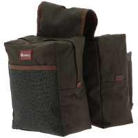 Borsa Western doppia Randol Marrone