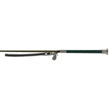 Frustino da dressage Equithème Charme Oliva Verde