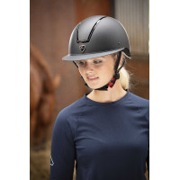 Casco Equithème Glint Opaco Nero opaco / nero