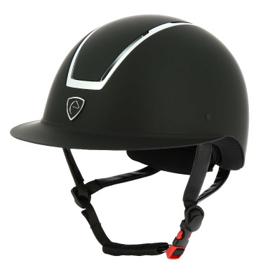 Casco Equithème Glint Opaco Nero opaco / argentato Casco Equithème Glint Opaco Nero opaco / argentato