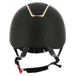 Casco Equithème Glint Opaco Nero opaco / rosa