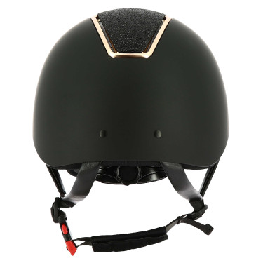 Casco Equithème Glint Opaco Nero opaco / rosa