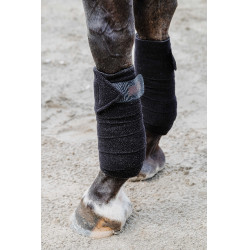 Fasce da polo Equithème set da 4 Nero