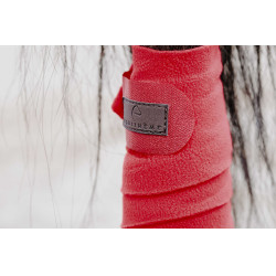Fasce da polo Equithème set da 4 Rosso Fasce da polo Equithème set da 4 Rosso
