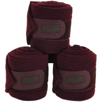 Fasce da polo Equithème set da 4 Nero Fasce da polo Equithème set da 4 Nero