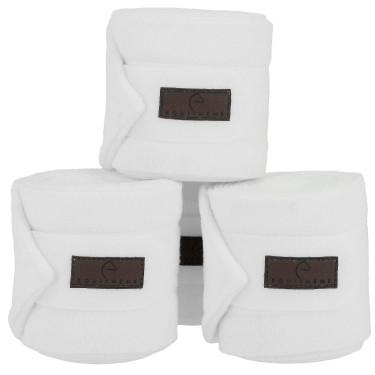 Fasce da polo Equithème set da 4 Bianco Fasce da polo Equithème set da 4 Bianco