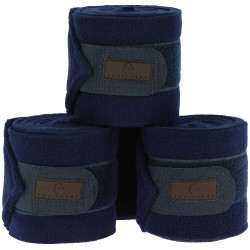 Fasce da polo Equithème set da 4 Marina Blu marino