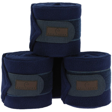 Fasce da polo Equithème set da 4 Marina Blu marino