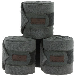 Fasce da polo Equithème set da 4 Grigio