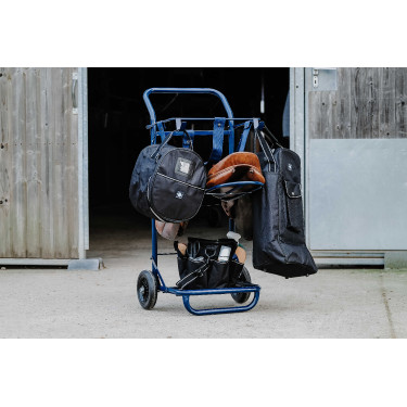 Carrello porta-sella Hippotonic corto Marina Blu marino